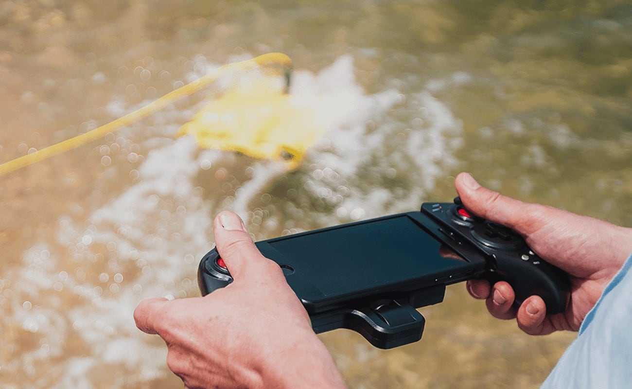 Shooting equipment，Underwater shooting，yellow，industrial design，product design，