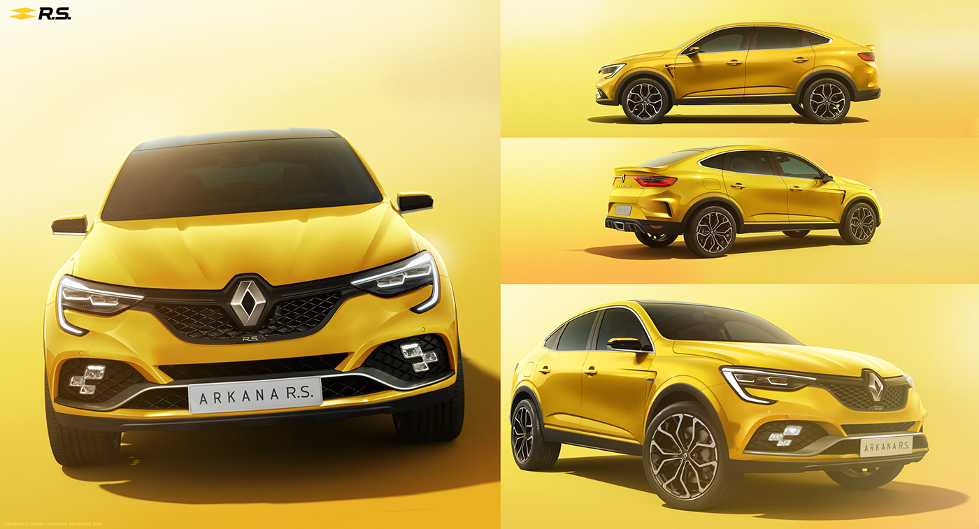 Arkana，renault，R.S，Renault Sport，Sports car，suv，Automobile design，