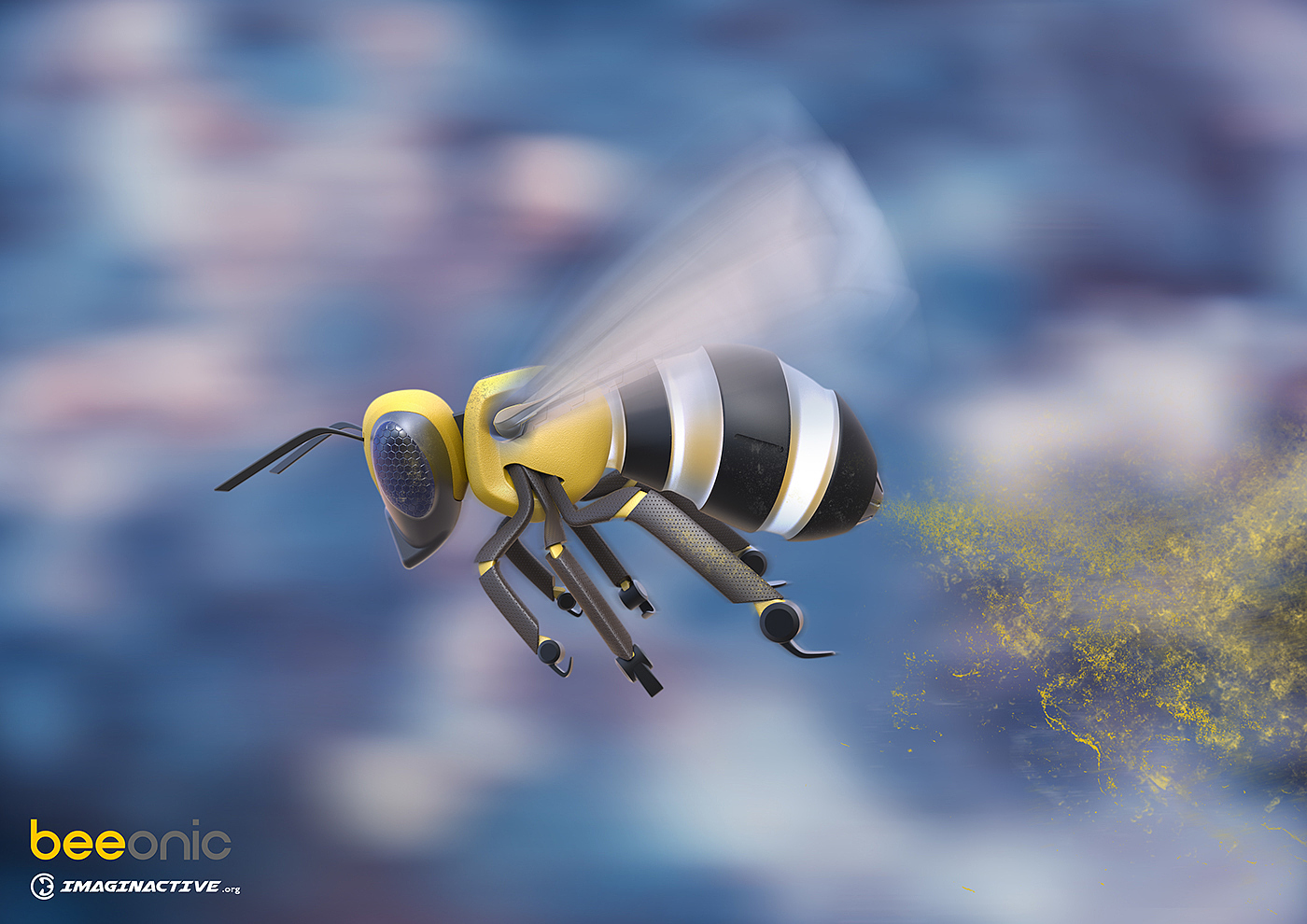 pollination，bionics，honeybee，Bionics Design ，beeonic，