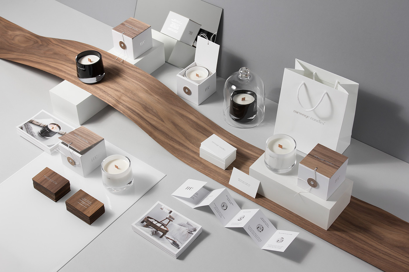 packing，Brand promotion，candle，message candles，