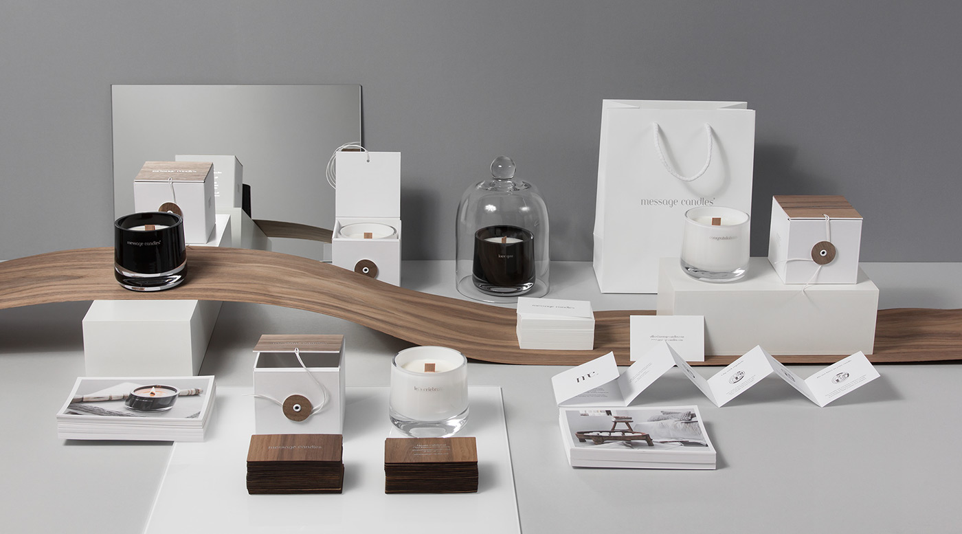 packing，Brand promotion，candle，message candles，