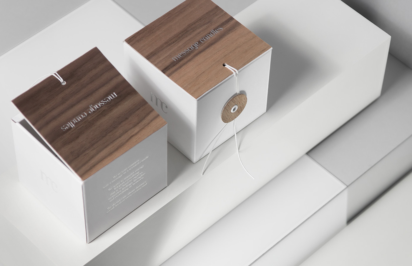 packing，Brand promotion，candle，message candles，