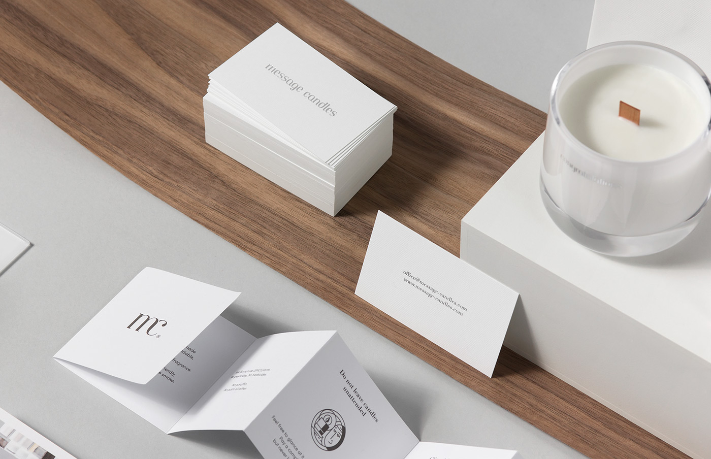 packing，Brand promotion，candle，message candles，