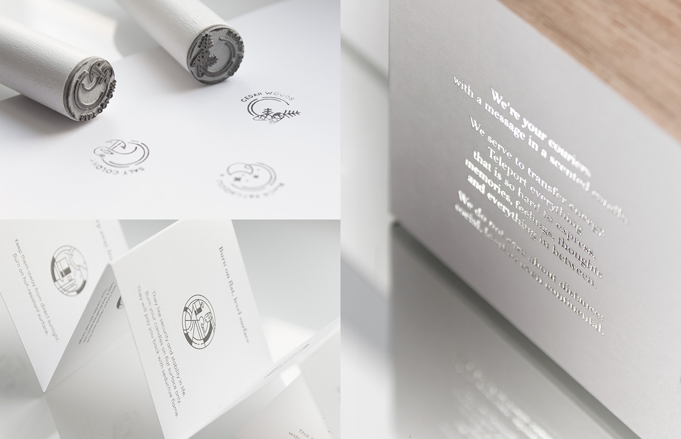 packing，Brand promotion，candle，message candles，