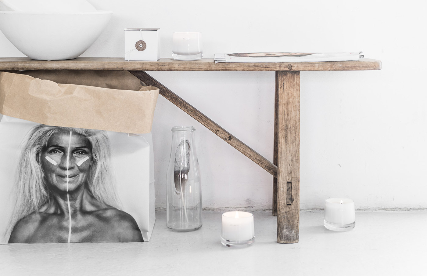 packing，Brand promotion，candle，message candles，