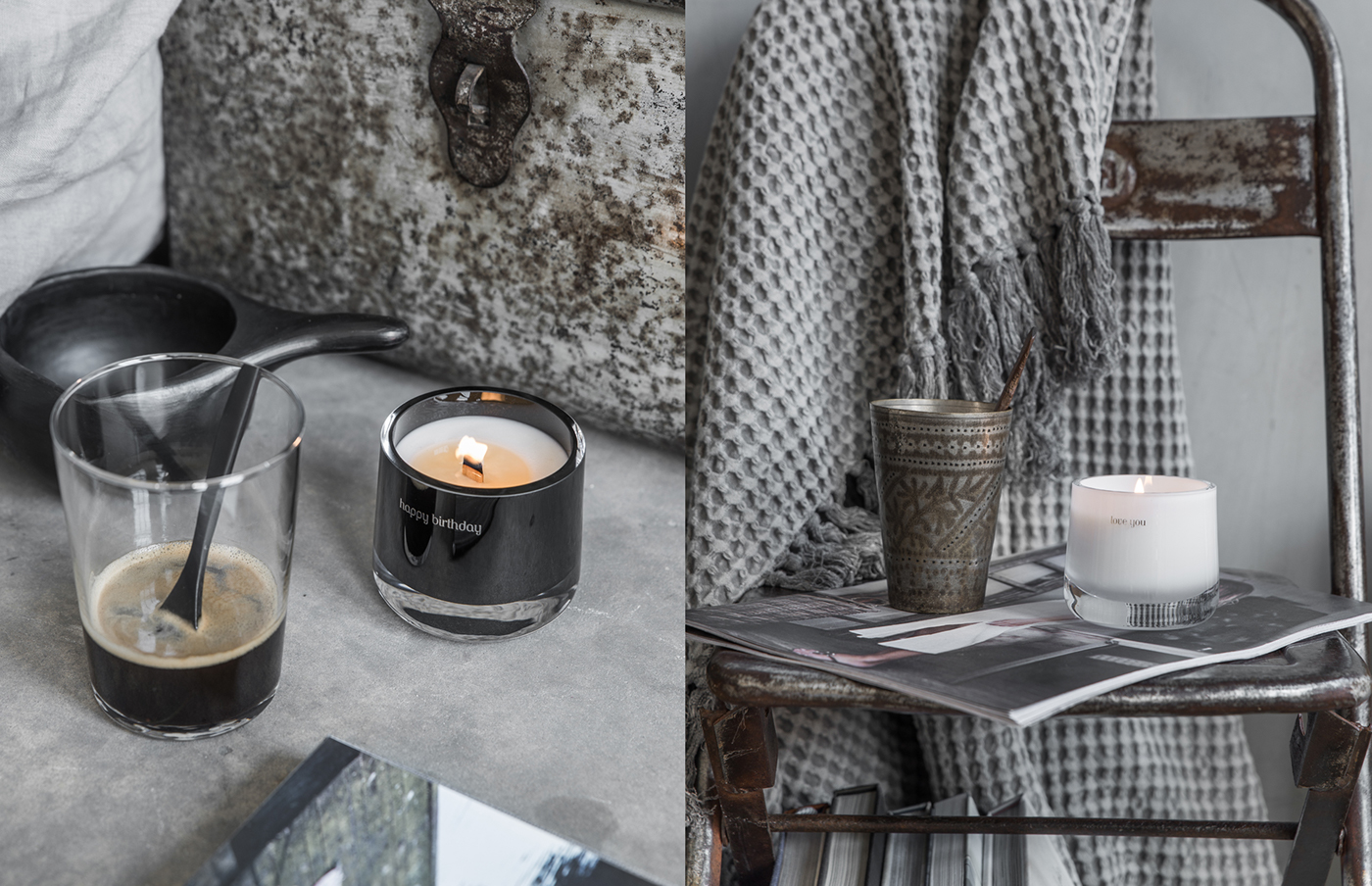 packing，Brand promotion，candle，message candles，