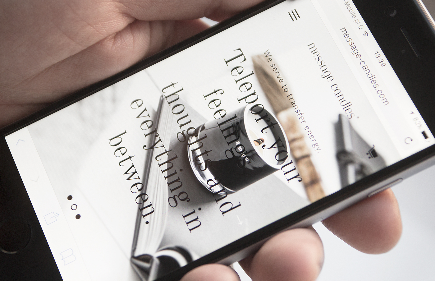 packing，Brand promotion，candle，message candles，