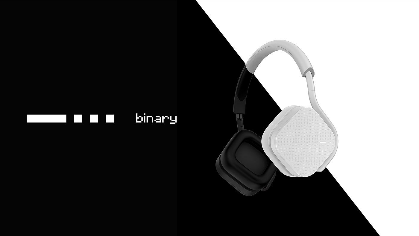 耳机，Headphones，Binary，