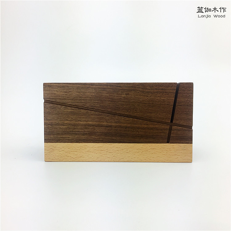 Desktop storage，Pen insert，Black walnut，solid wood，original，