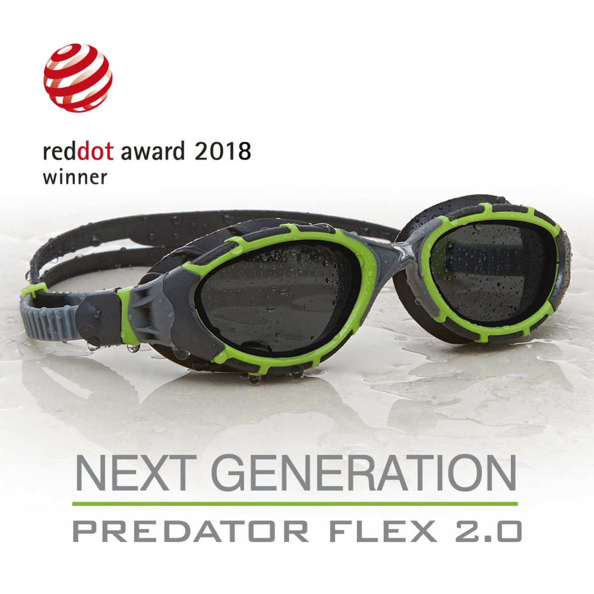 Swimming goggles，Outdoor equipment，product design，2018 red dot award，
