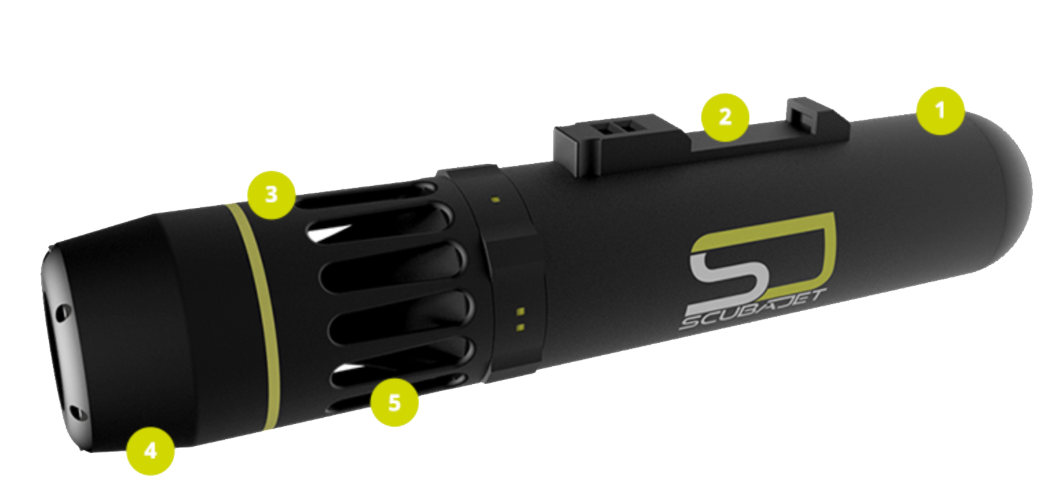 Sea Scooter ，SCUBAJET，product design，2018 red dot award，