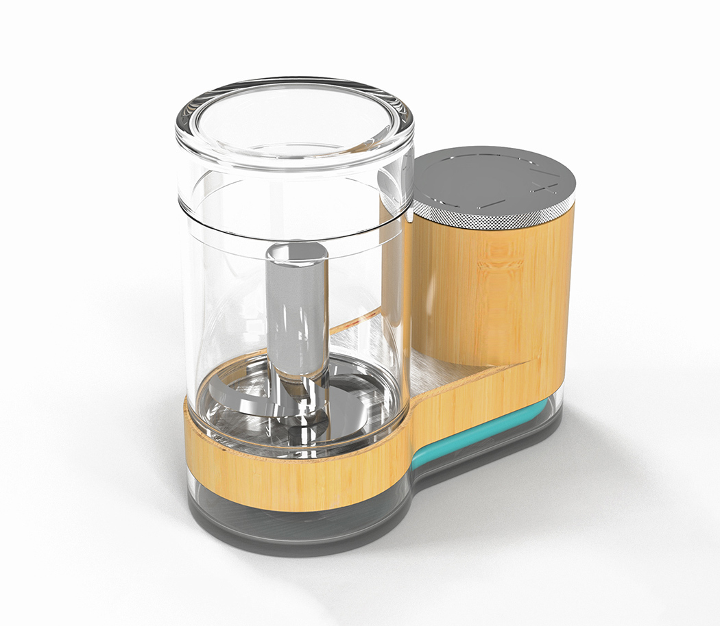 environment protection，Bamboo plywood，Glass，2 ″ x1 ″ touch screen，concise，natural，