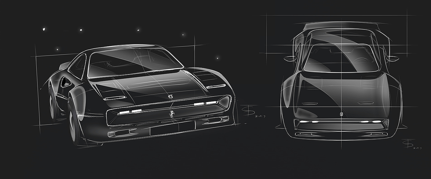 random，Sketches，automobile，sketch，Render，aggregate，brand，