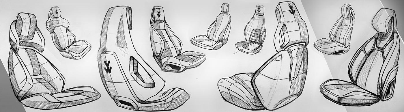 random，Sketches，automobile，sketch，Render，aggregate，brand，