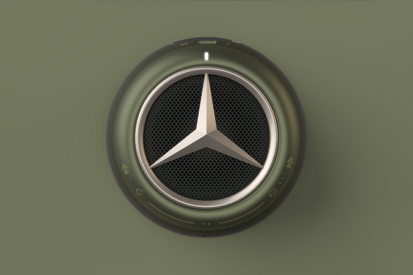 Grayish green，Purplish red，blue，wireless speaker ，Benz，Wireless Speak，Mercedes-Benz，