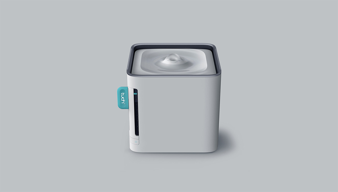 white，product design，industrial design，Cat products，Water dispenser，