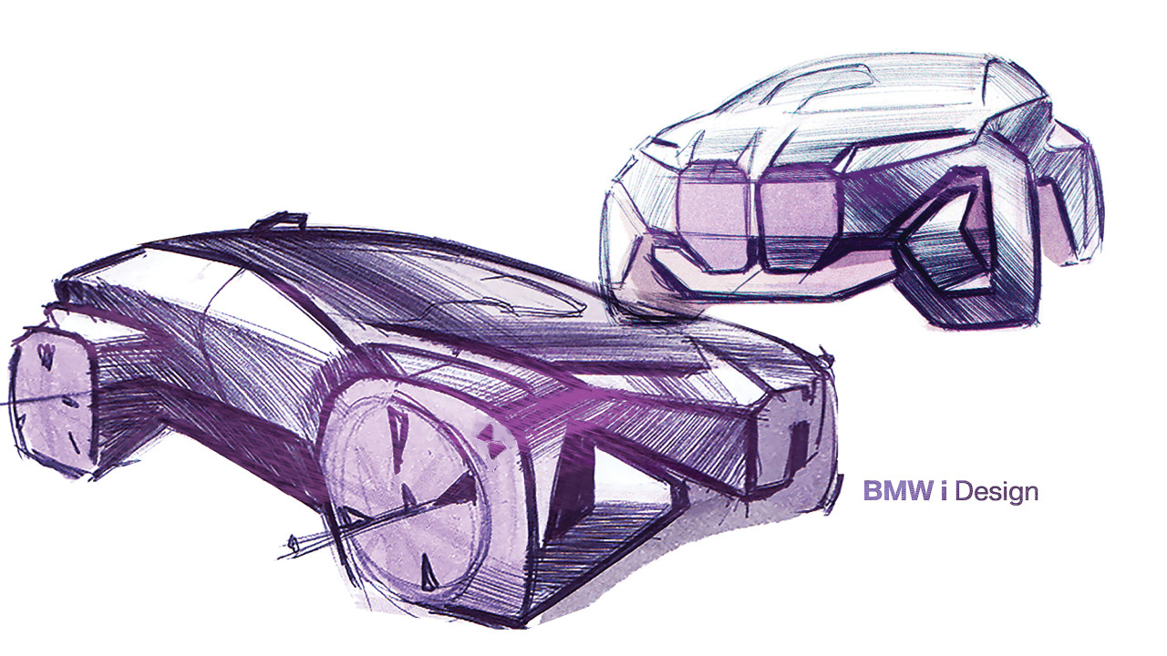 Automobile design，VISION INEXT，bmw，