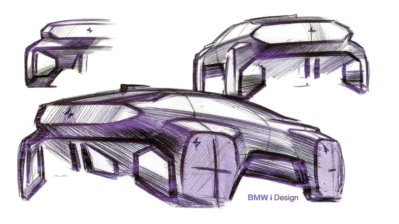 Automobile design，VISION INEXT，bmw，