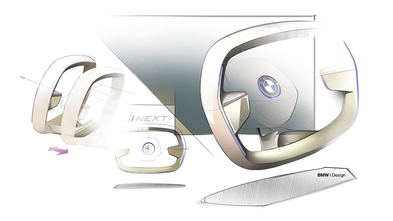 Automobile design，VISION INEXT，bmw，