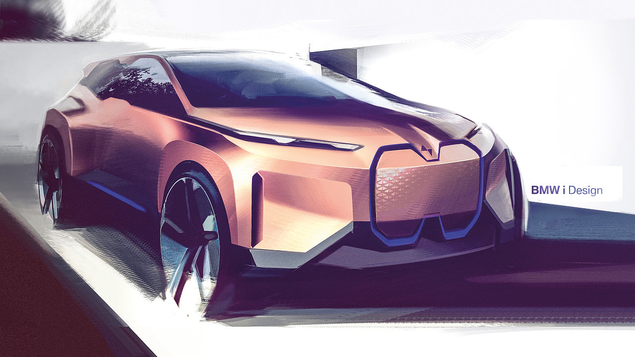 Automobile design，VISION INEXT，bmw，