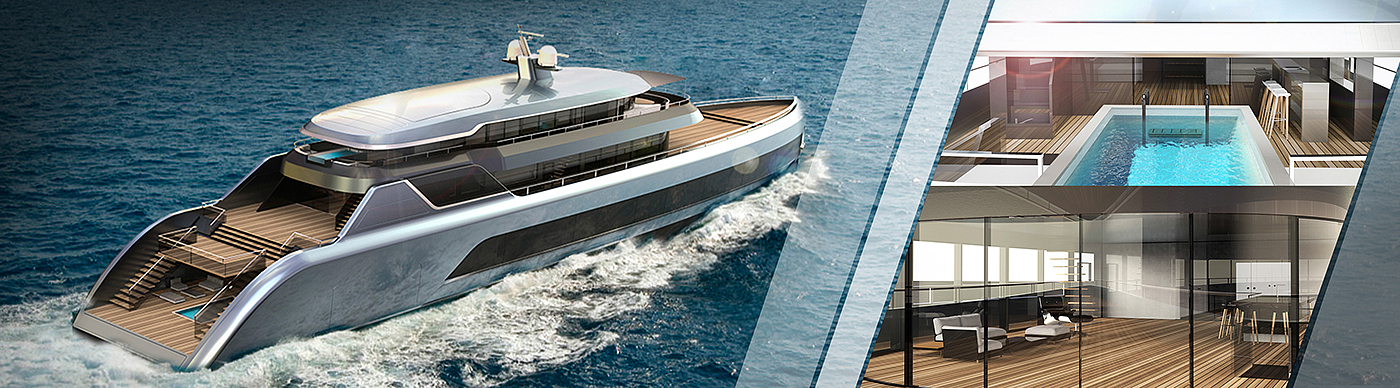 I'm Mega.，yacht，concept，luxury，