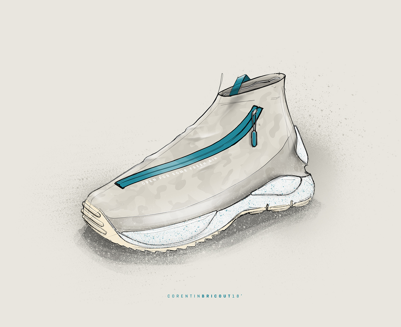 sketch，concept，shoes，Sketchbook 18'，Footwear & stuf，Hand drawn，