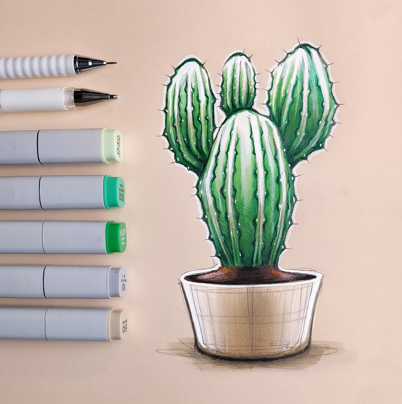 Hand drawn，marker pen，product design，