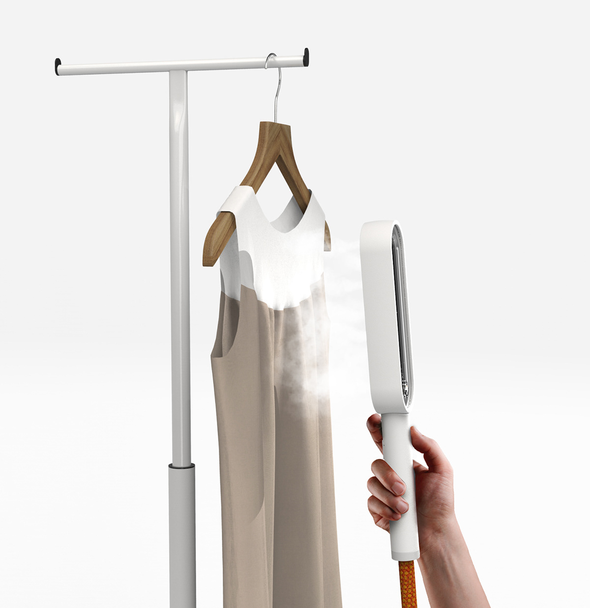 white，Ironing rack，swan，