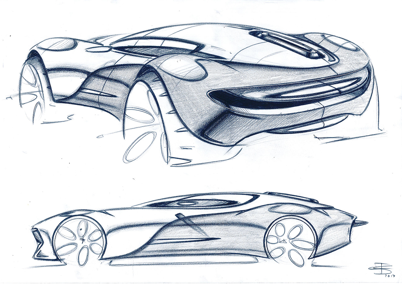 Automobile design，conceptual design，Large scale tourism，Jaguar，