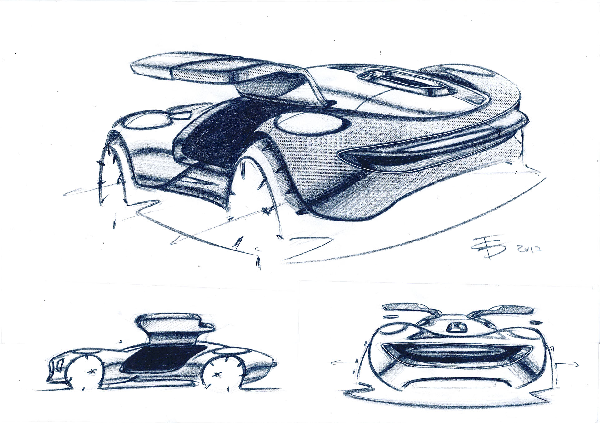 Automobile design，conceptual design，Large scale tourism，Jaguar，