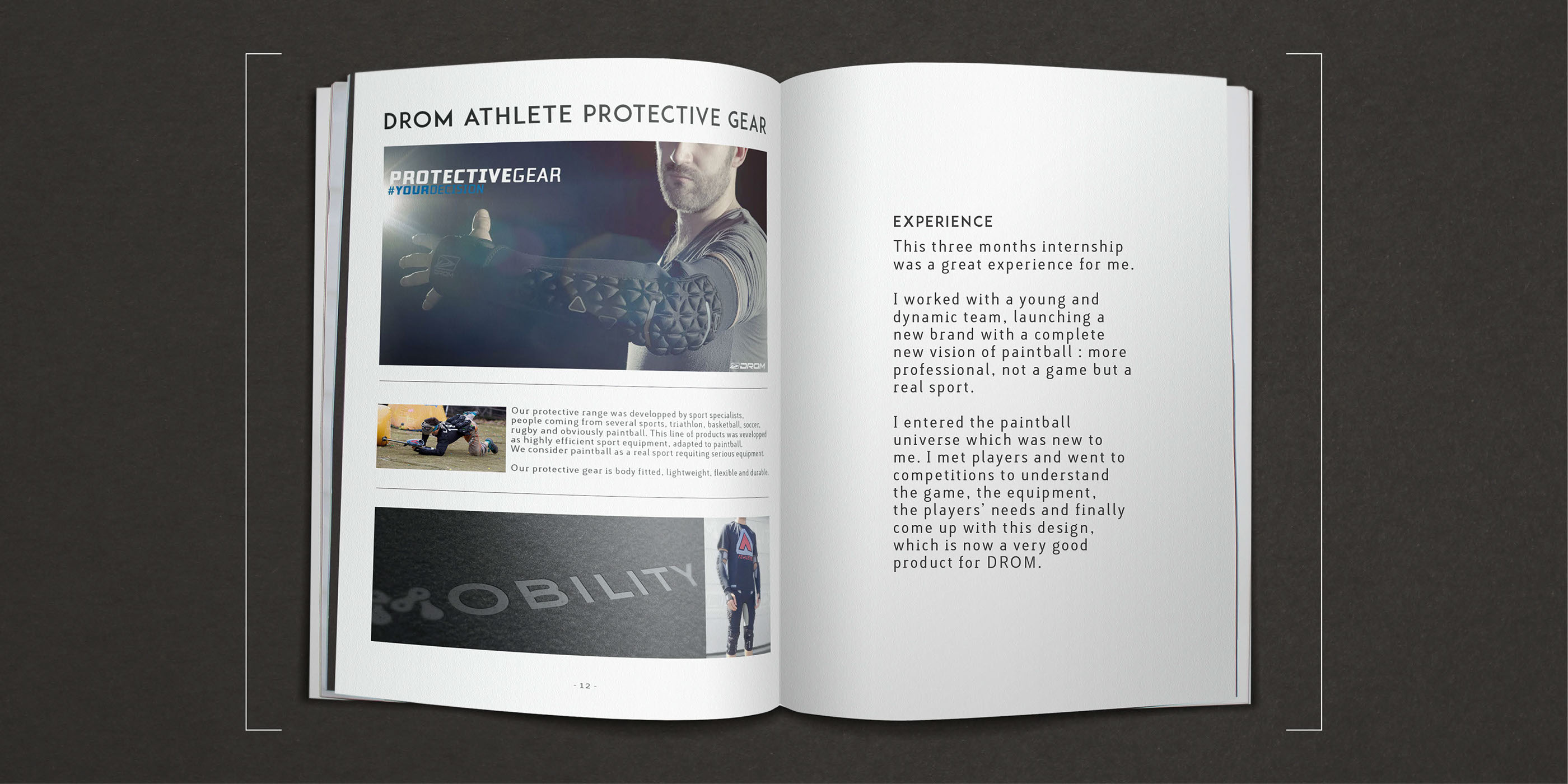 product design，Color bullet shooting protective equipment，DROM，