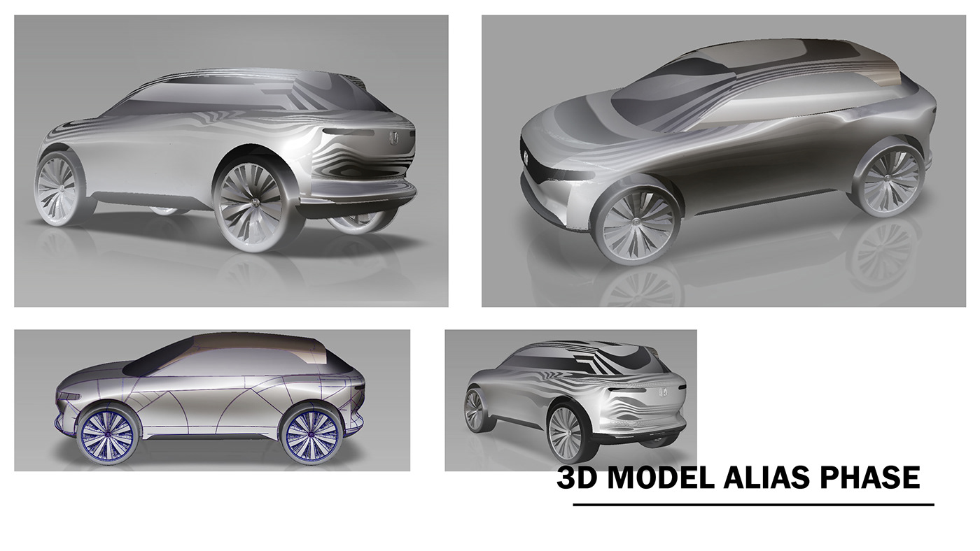 sketch，Design，automobile，Honda，honda，