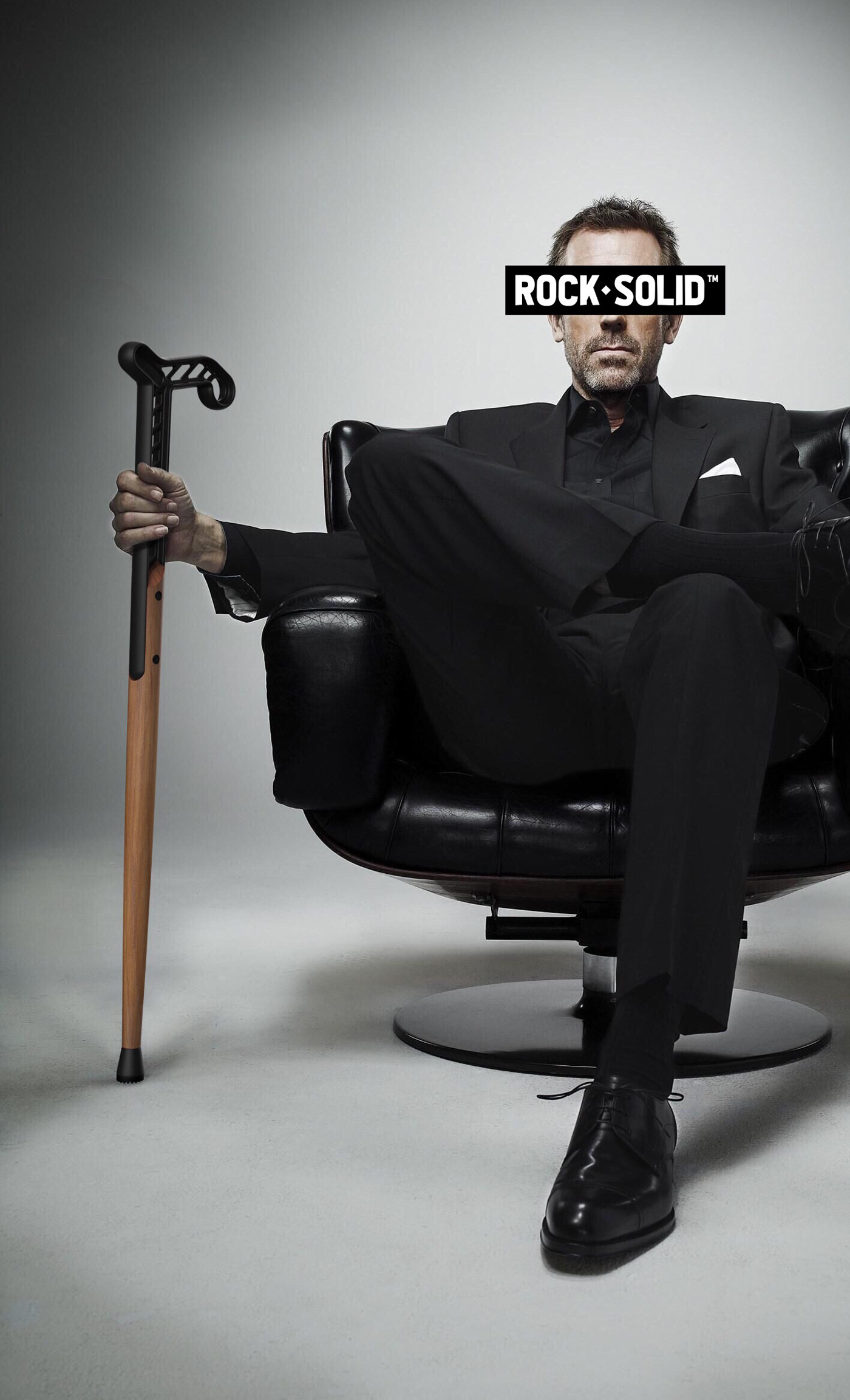 Rigidness，ROCK·SOLID，Cane，a cane，wooden ，