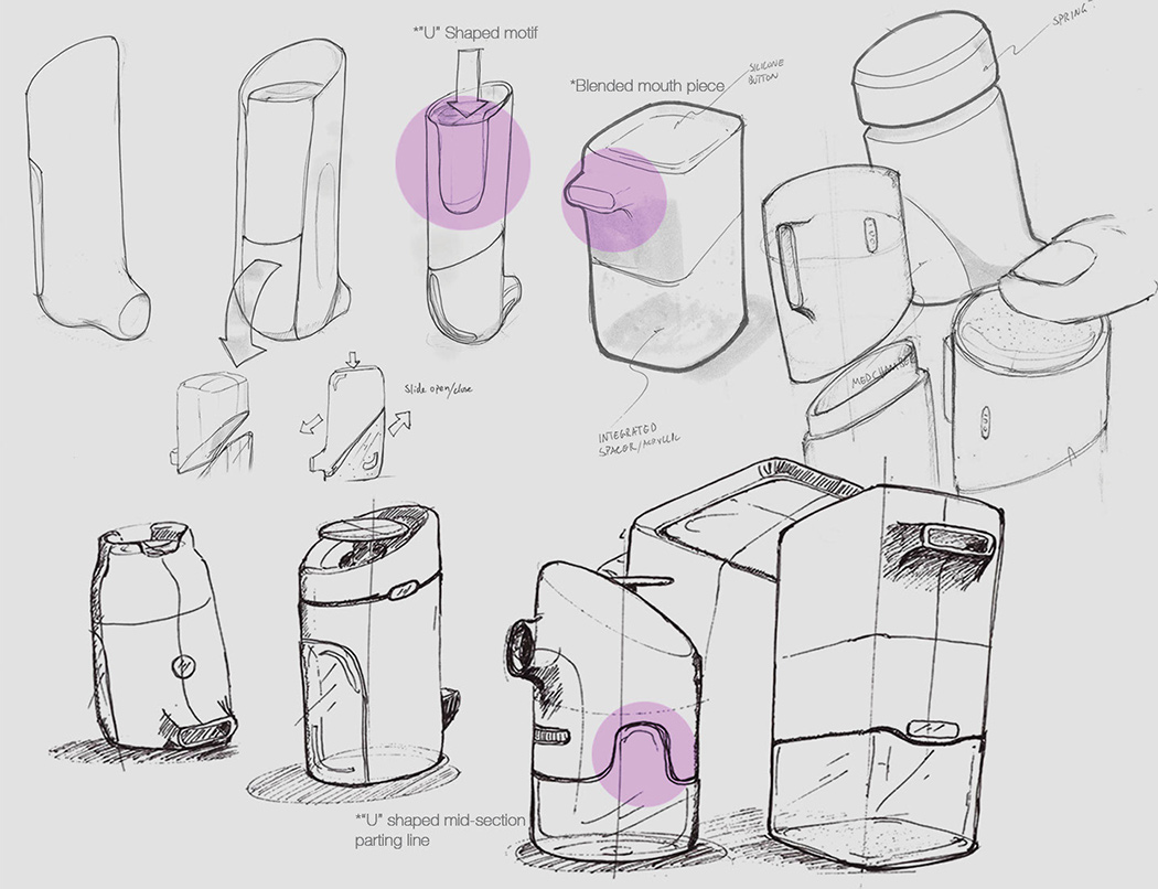 Easy to hold，Width，Inhaler，