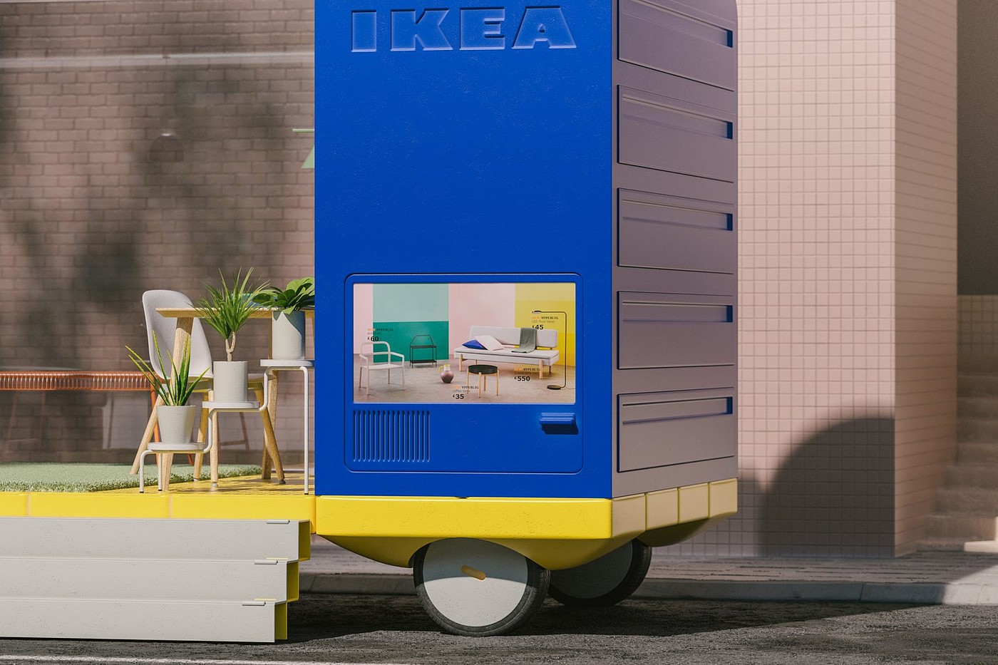vehicle，Self driving，future，IKEA，Space10，