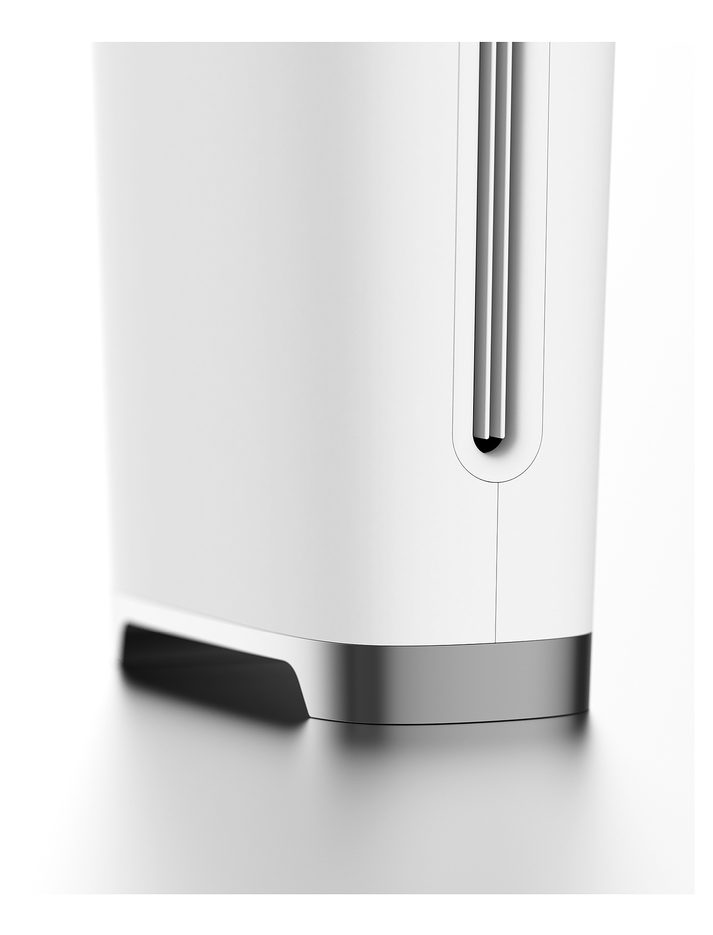 air cleaner，small-scale，white，industrial design，product design，