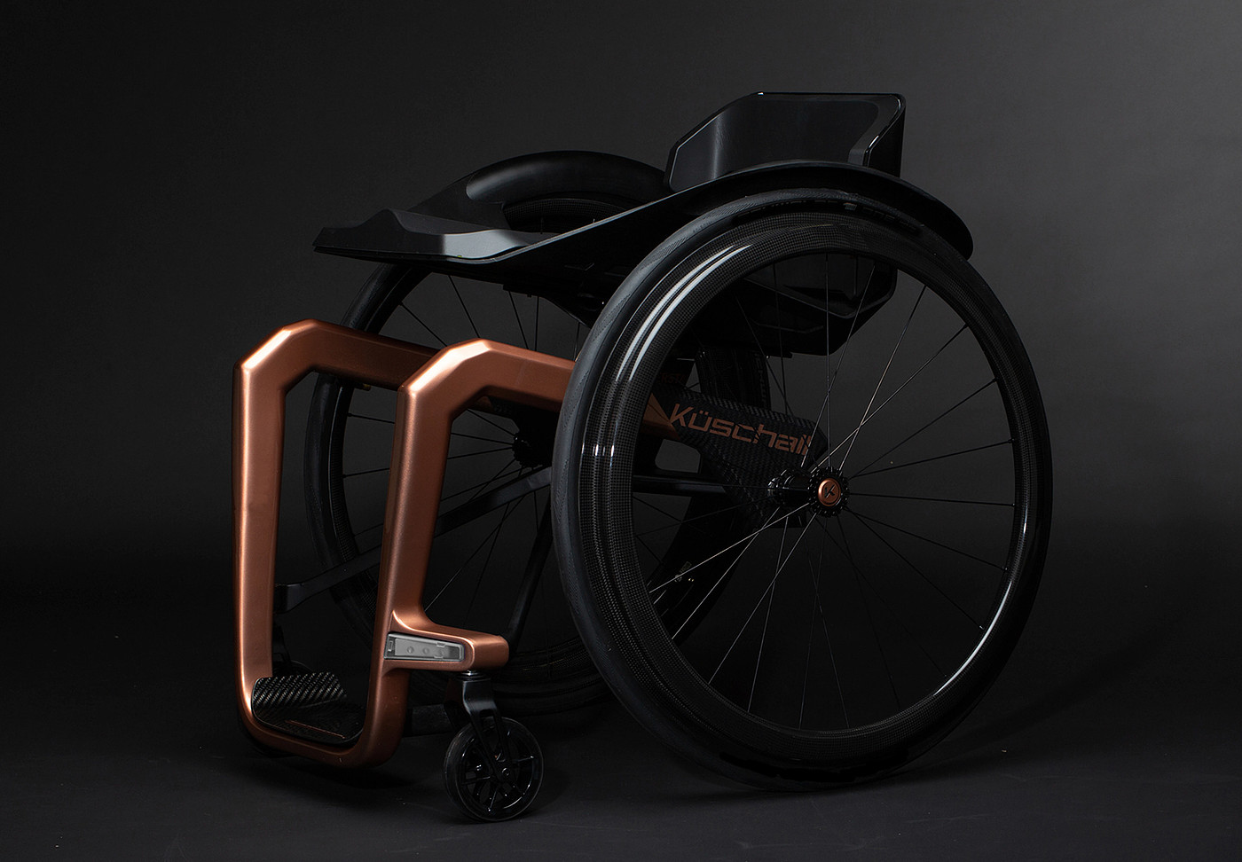 black，wheelchair，KUSCHALL，