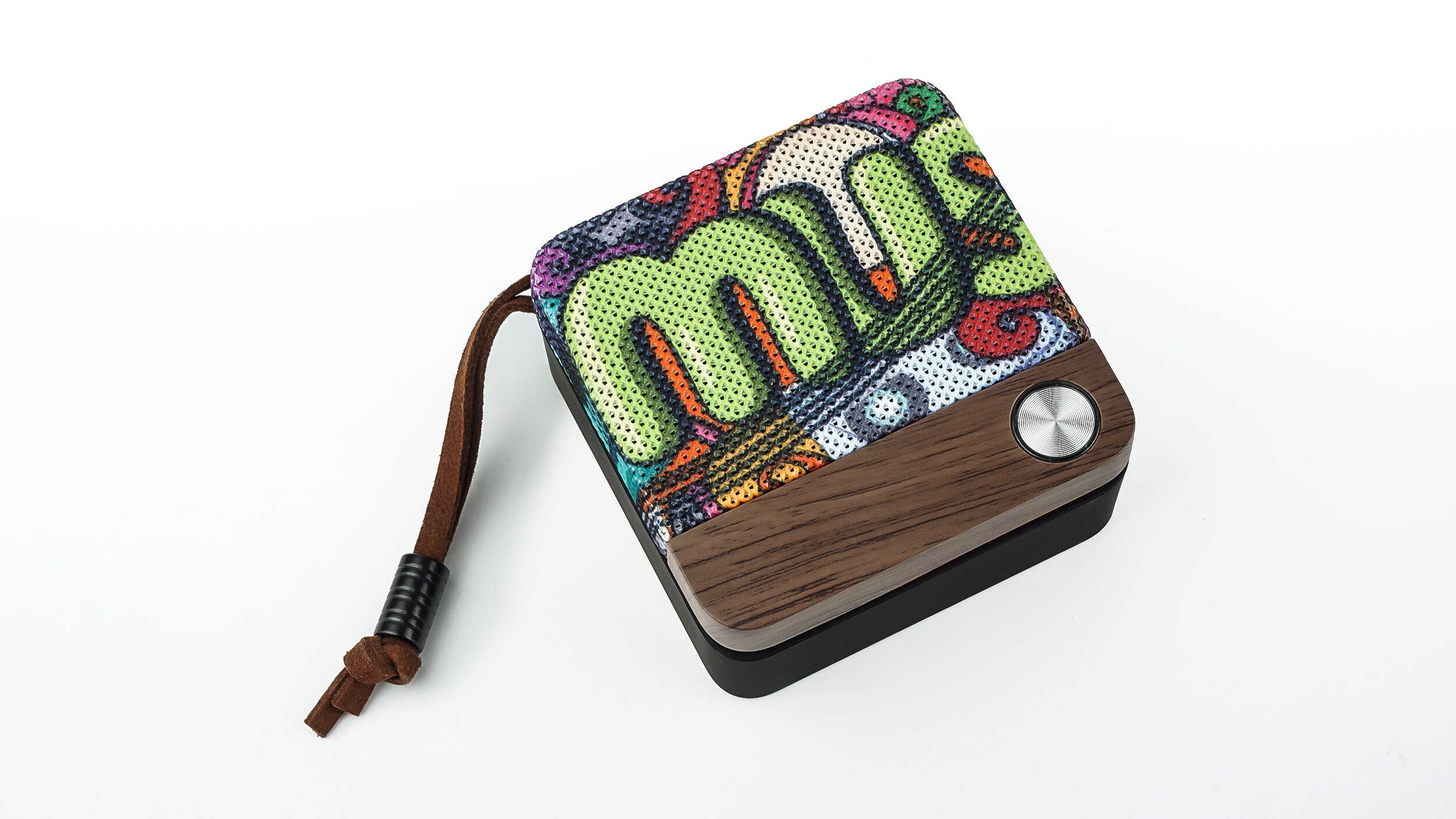 Bluetooth Speaker ，Mini，grain，fabric art，Portable，2018，