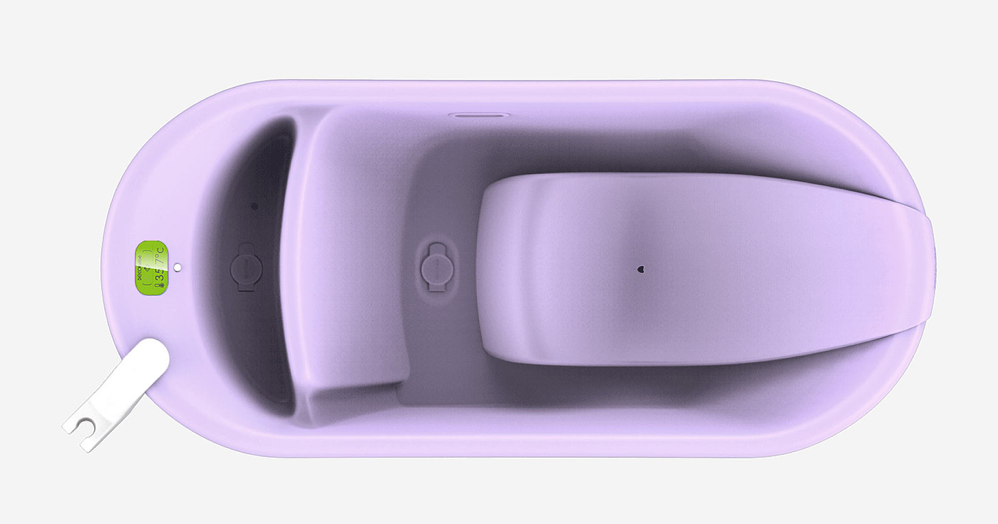 Baby bathtub ，Maternal and infant products，product design，2018 red dot award，