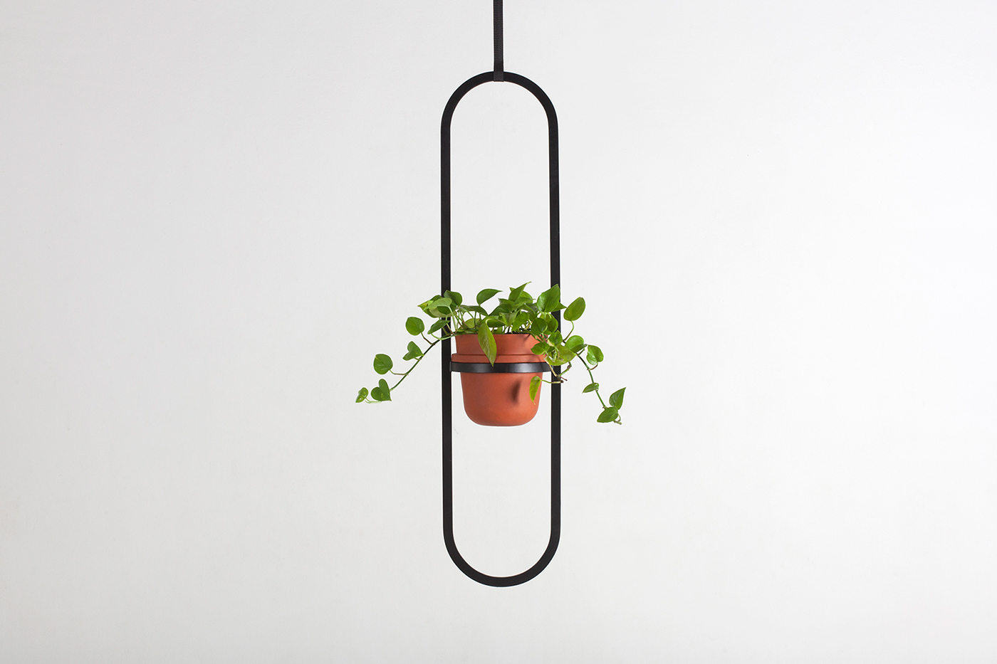 Brick color，Kuiper Belt，Flowerpot，Hanging type，