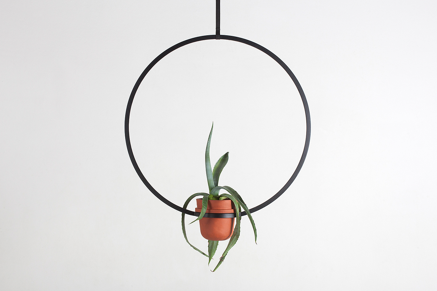 Brick color，Kuiper Belt，Flowerpot，Hanging type，