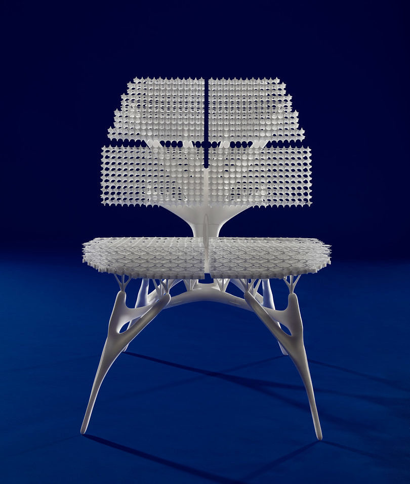 椅子，3d打印，RADIOLARIA，聚合物粉末，聚酰胺/PA，
