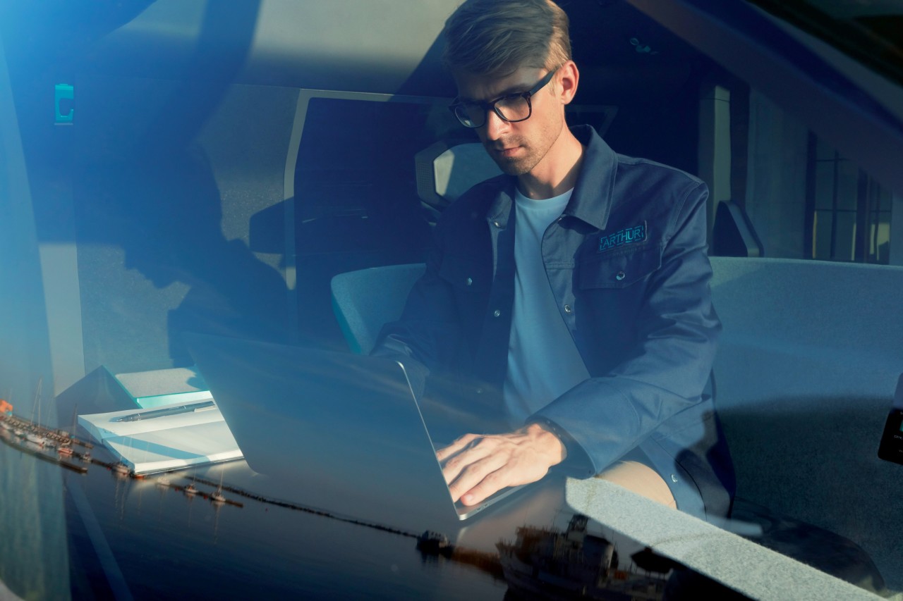 product design，industrial design，renault，Driverless，Electric，concept，truck，