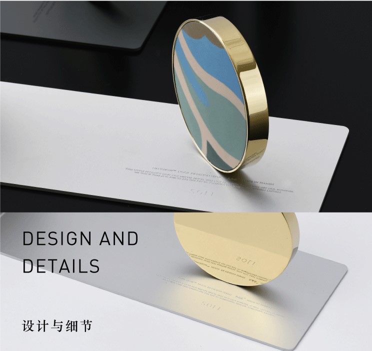 Fujian，prism，lodestone，Magnetic attraction，Paperweight，Minimalist，Cylindrical design，Sense of design，Color painting，bookshelf，Cultural and creative design，Characteristics of Southern Fujian，Tile，