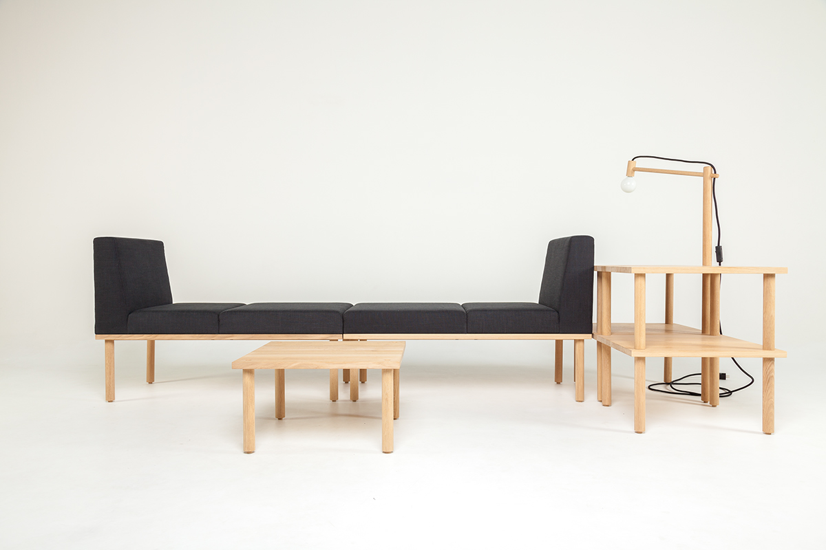 Furniture combination，cloth，oak，NWW Design Award，_SPACE，