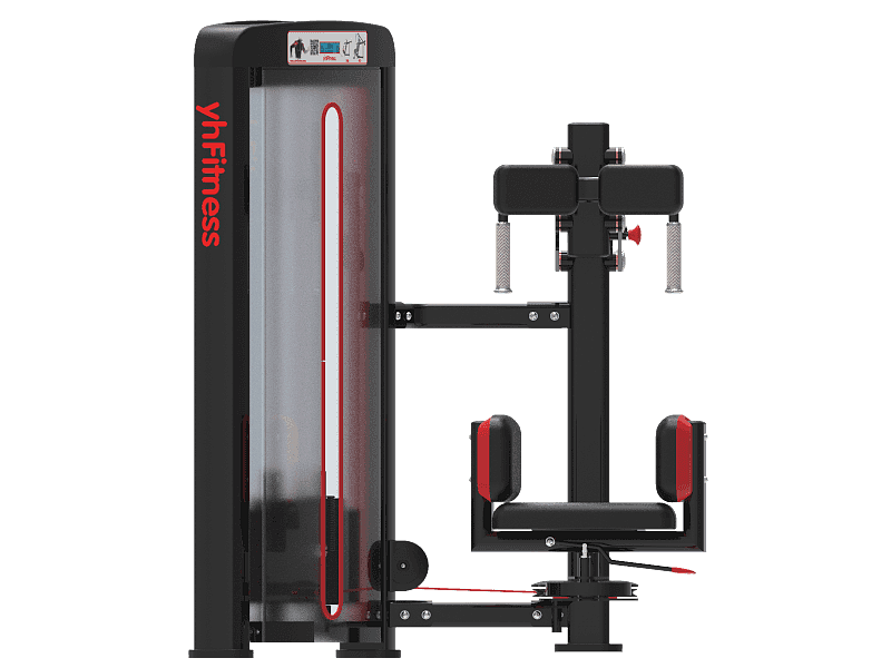 yhfitness，Sitting torso rotation trainer，Fitness equipment design，YH industrial design，