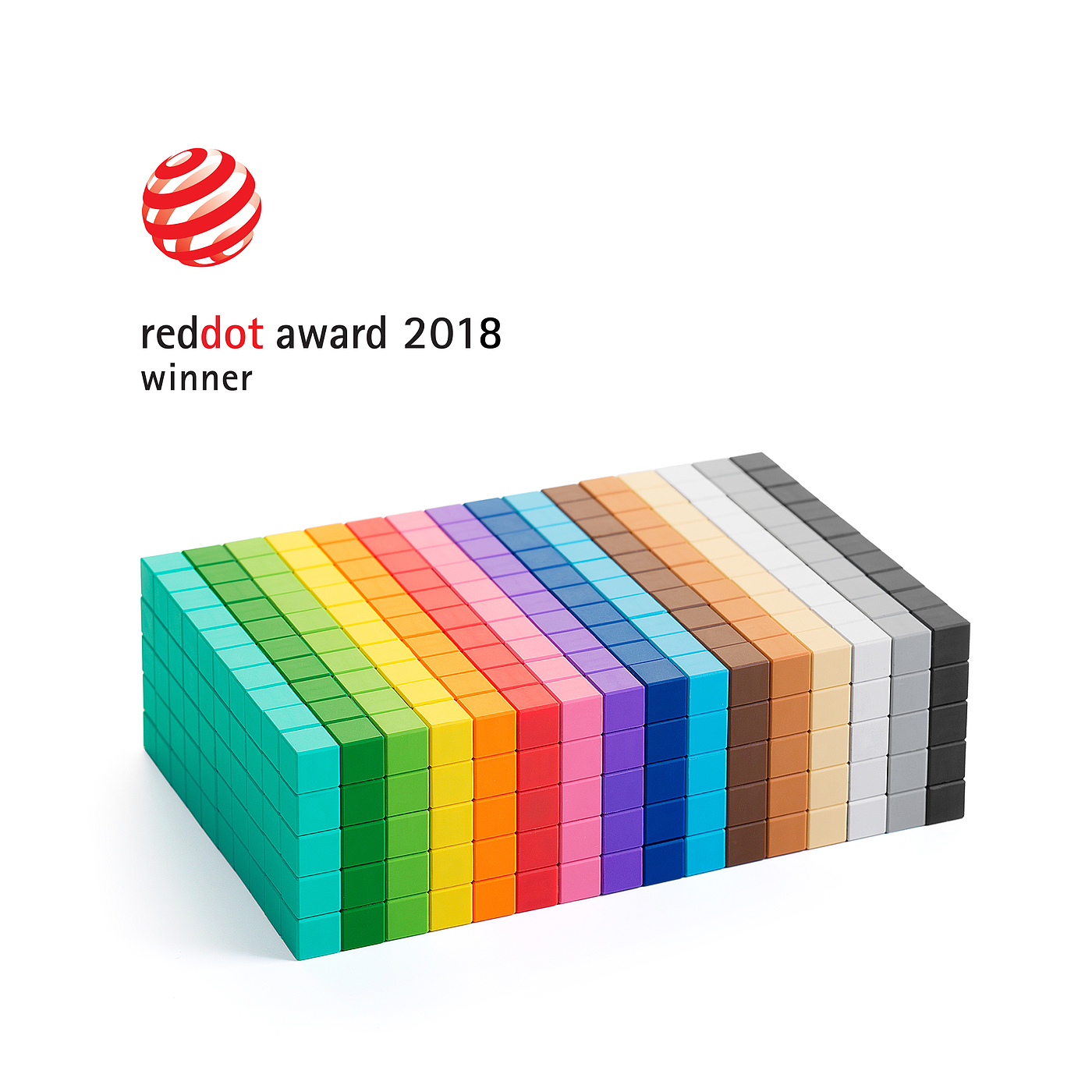 Magnetic building block，PIXIO，Toys，2018 red dot award，