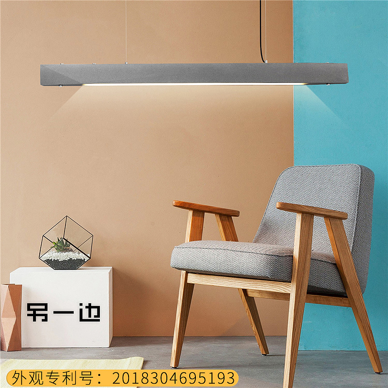 The other side，Nordic cement lamp，Cement Chandelier，Creative home lamp，Desk lamp of office bar，Studio creative light，