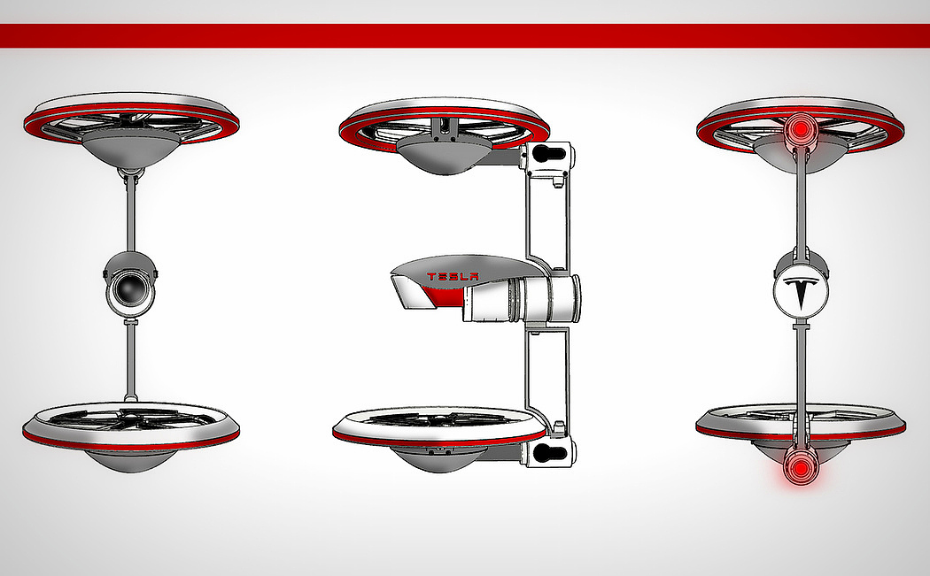 concept，UAV，Tesla，Tesla drone，