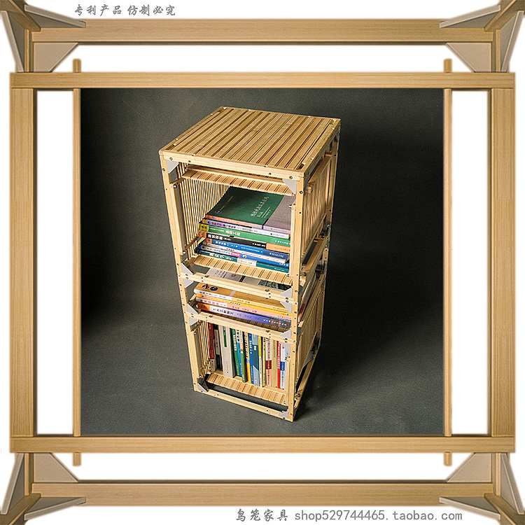 bookshelf，Birdcage furniture，Storage furniture，diy，Modular furniture，